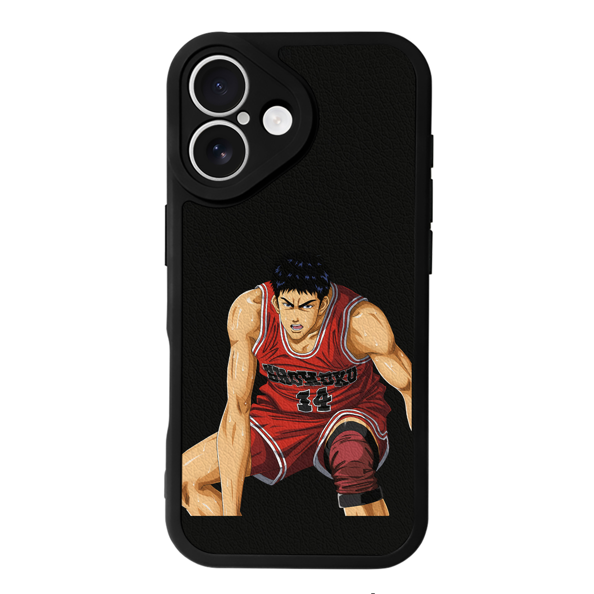 （画像用） SLAM DUNK／スラムダンク 【iPhone 16シリーズ対応】シリコンスマホケース（レザー調） 材質：シリコン